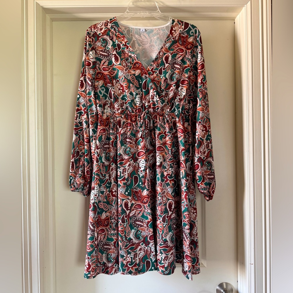 Earth Love Paisley Short Summer Dress